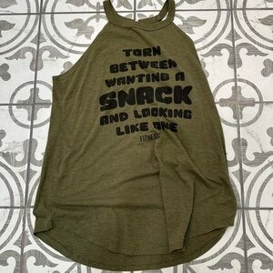 Olive Green Women's Tank Top